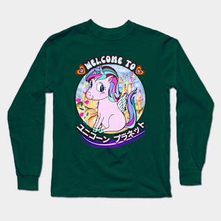 UNICORN KIDS - Welcome to the Unicorn Planet Long Sleeve T-Shirt